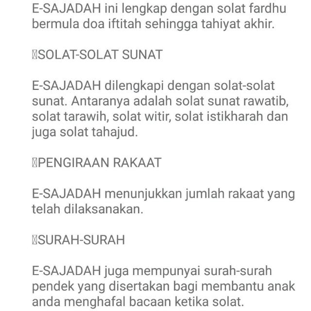 E Sejadah Electronic Prayer Mat Best For Children Furniture Others On Carousell