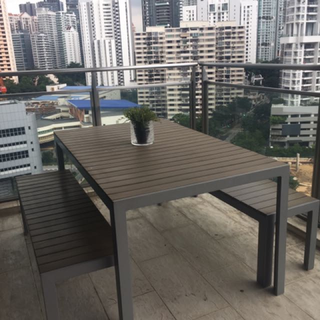 Freedom Oz Outdoor Table 2 Benches Furniture Tables Chairs Photo