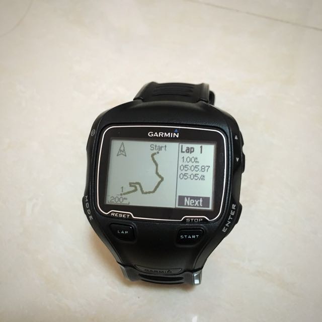 garmin 910xt reset