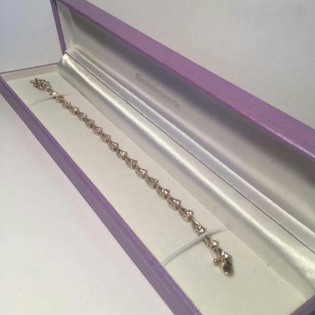 Tennis bracelet deals goldmark