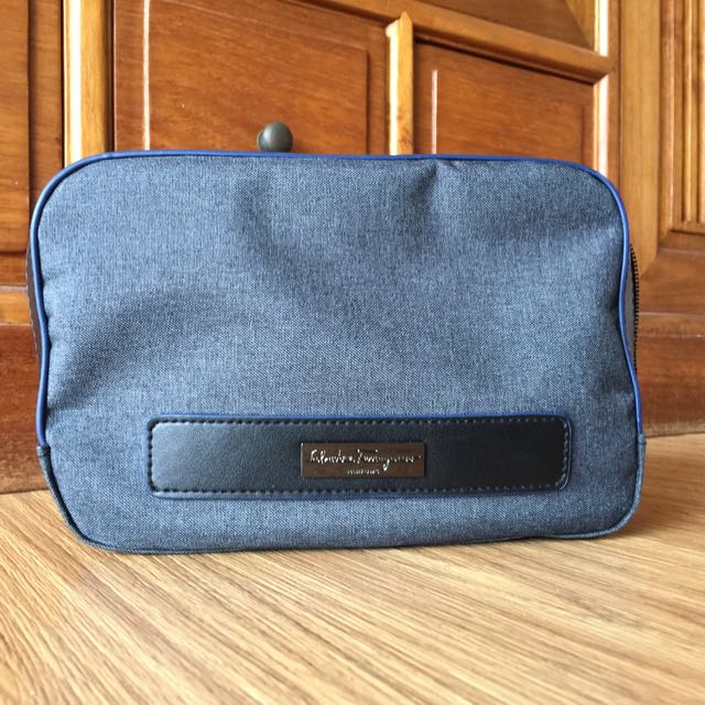 salvatore ferragamo mens pouch