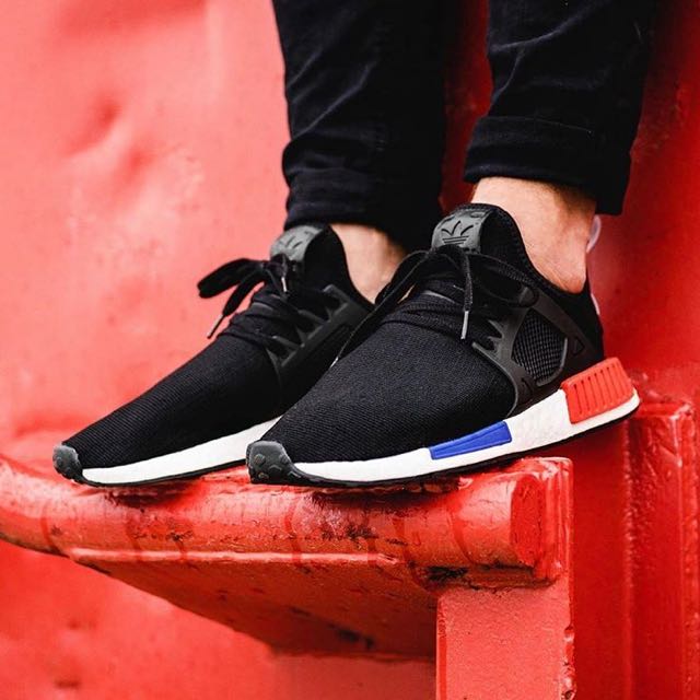 black red and blue nmd