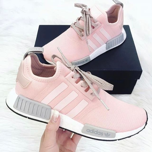 all pink nmds