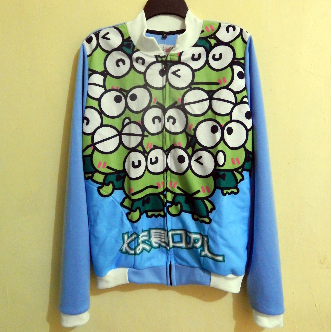 Jaket Keroppi Karakter Kartun Women S Fashion Women S