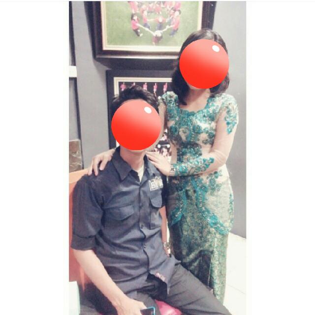 Reprice Kebaya Tanpa Kamisol Rok Semi Songket Panjang Women S