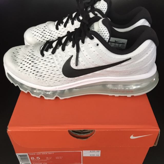 mens nike air max 2017 white