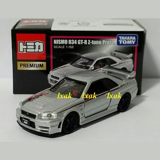 Sold Nismo R34 Gt R Z Tune Proto Tokyo Auto Salon 2016 Japan Exclusive Tomica Premium Series Toys Games Bricks Figurines On Carousell - free nissan r34 gt r z tune roblox