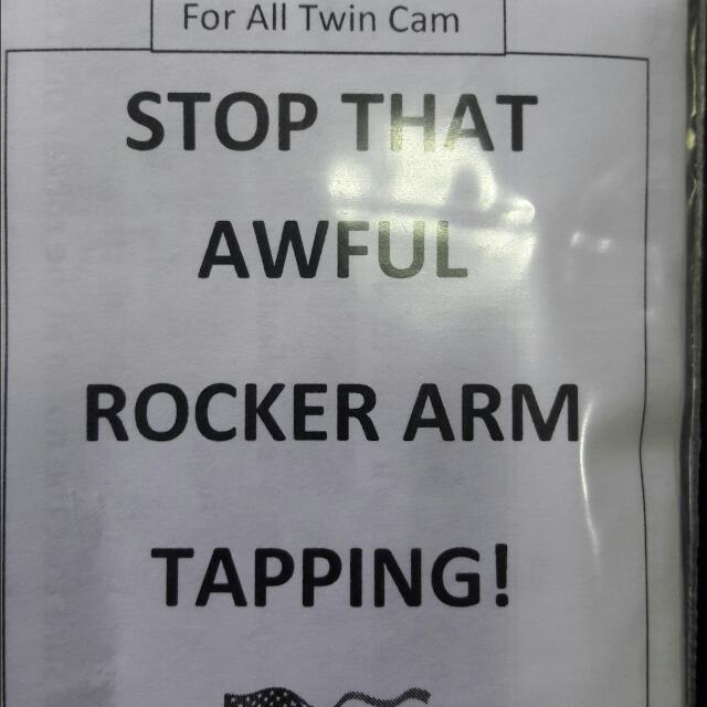 Harley Rockout Rocker Shaft Insert. For All Twin Cam. Check Youtbe Link