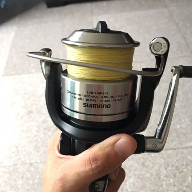 Shimano Alivio fa Spinning Reel With Free Rod Sports Equipment Fishing On Carousell