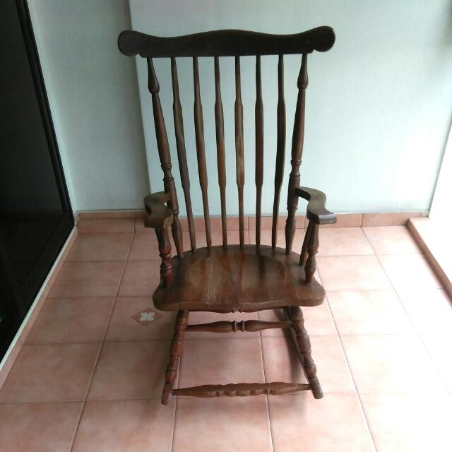 Seeinglooking: Wooden Rocking Chair Singapore