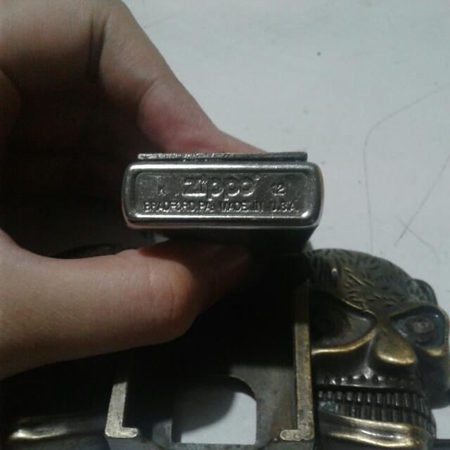 Zippo Lighter w/ Belt Buckle Case, Men's Fashion, Watches & Accessories