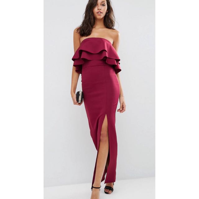 Scuba maxi dress clearance