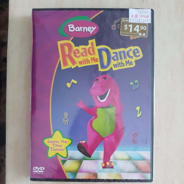 Barney Read With Me, Dance With Me DVD on Carousell