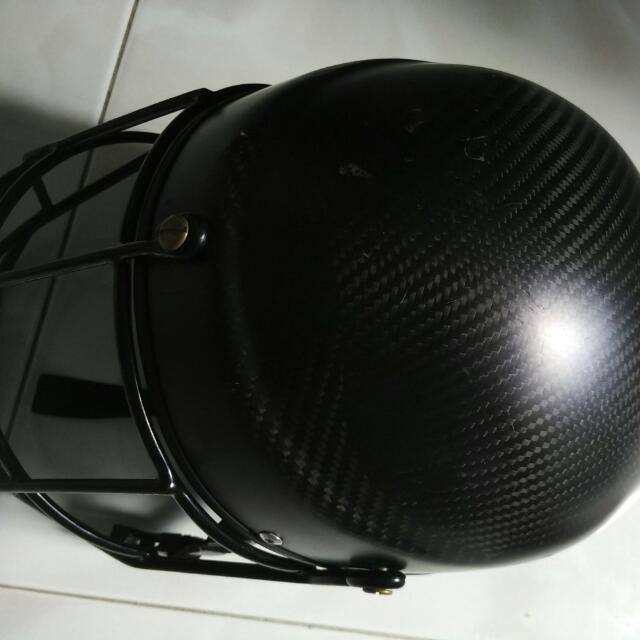 Canoe Polo Helmet Carbon, Motorcycles, Motorcycle Apparel on Carousell