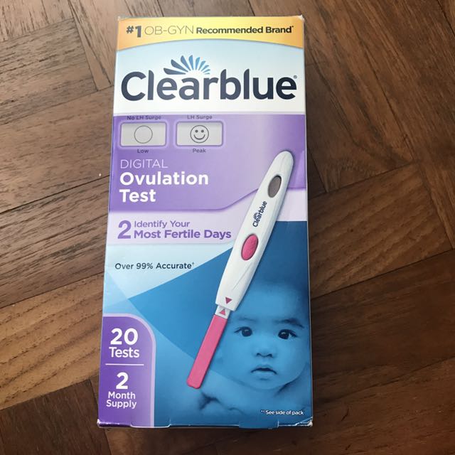 Clearblue Digital Ovulation Test / Identify Your 2 Most Fertile Days