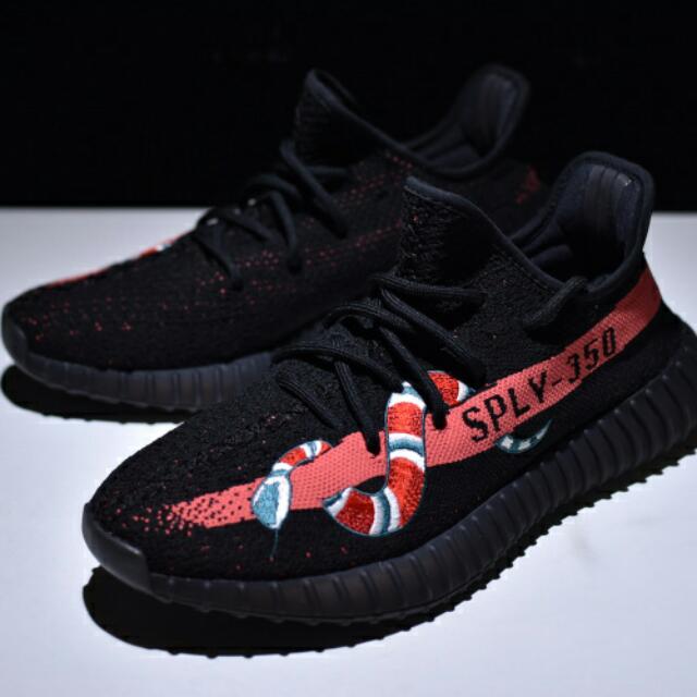 Gucci Ace Inspired Flowerbomb YEEZY BOOST 350 V2 Customs