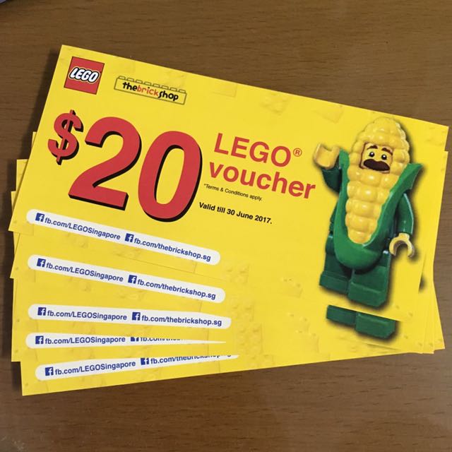Lego shop sales voucher