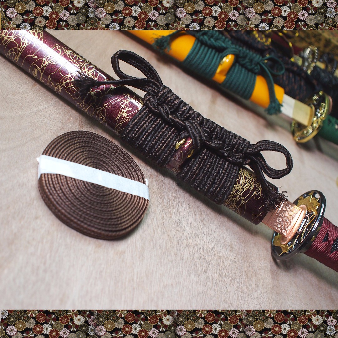 Katana Sageo Wrapping Service (Sheath/Saya Decorative Knot
