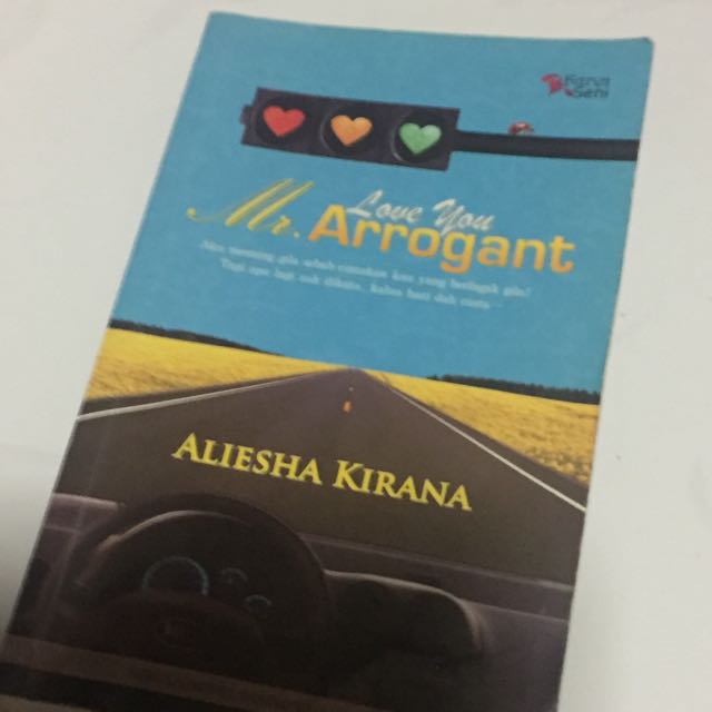 Malay Novel Love You Mr Arrogant Aliesha Kirana Books Stationery Fiction On Carousell