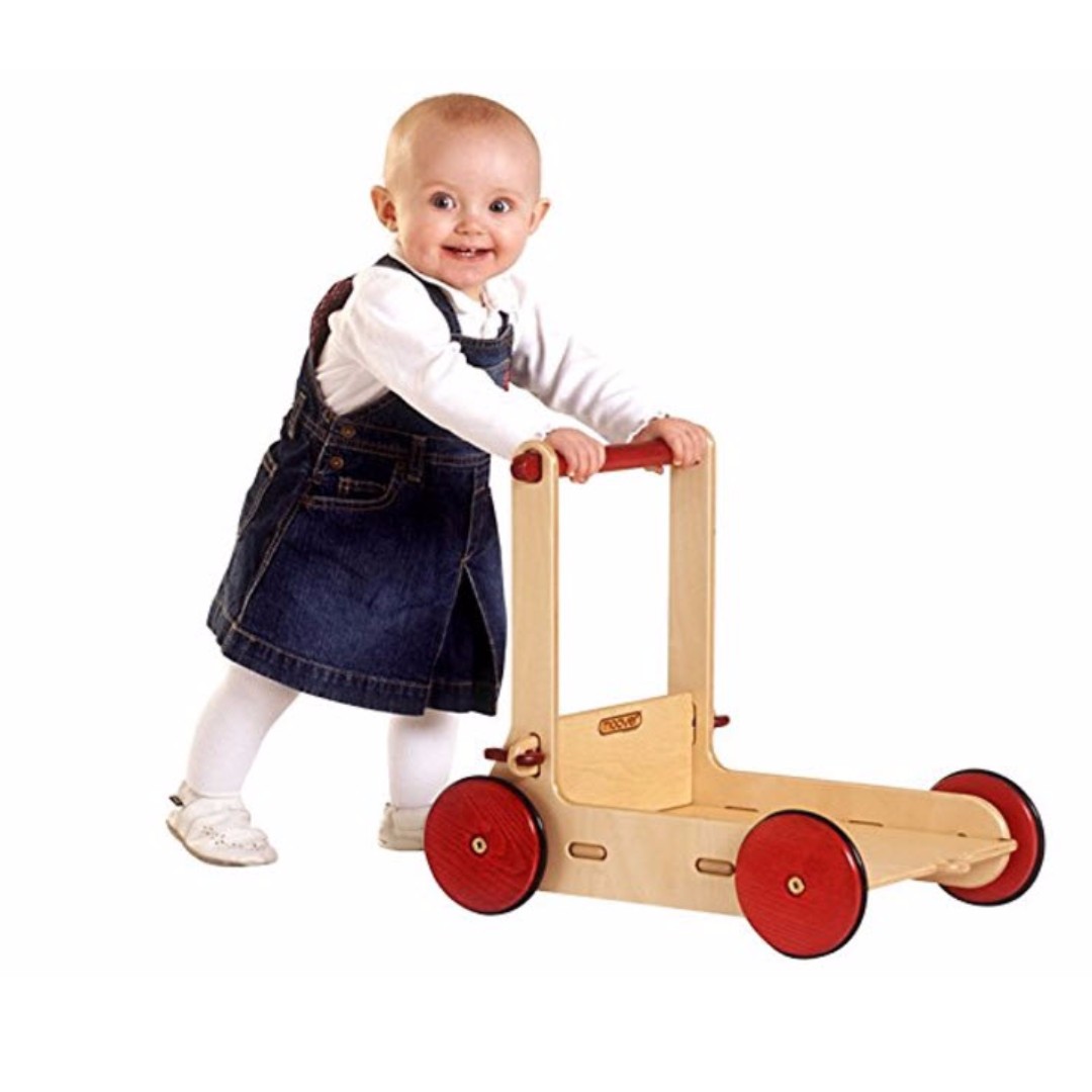 walker wooden baby
