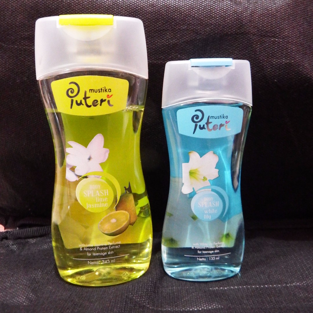 Mustika Puteri Splash Cologne Lime Jasmine Travel Size Lily Kesehatan Kecantikan Parfum Kuku Lainnya Di Carousell