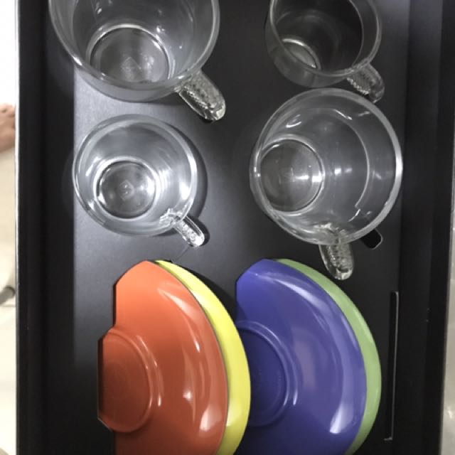Nespresso Collection View - Tasses Cappuccino Soucoupes (2 pièces) - NEUF