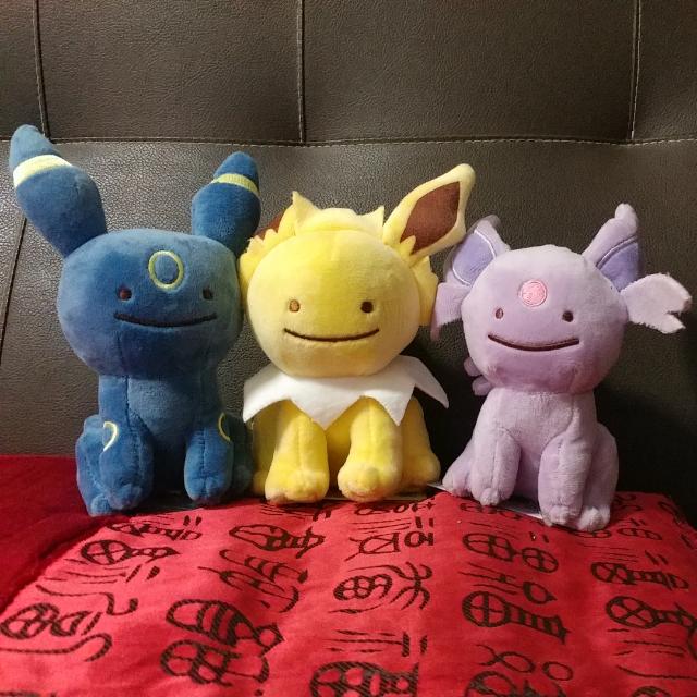jolteon ditto plush