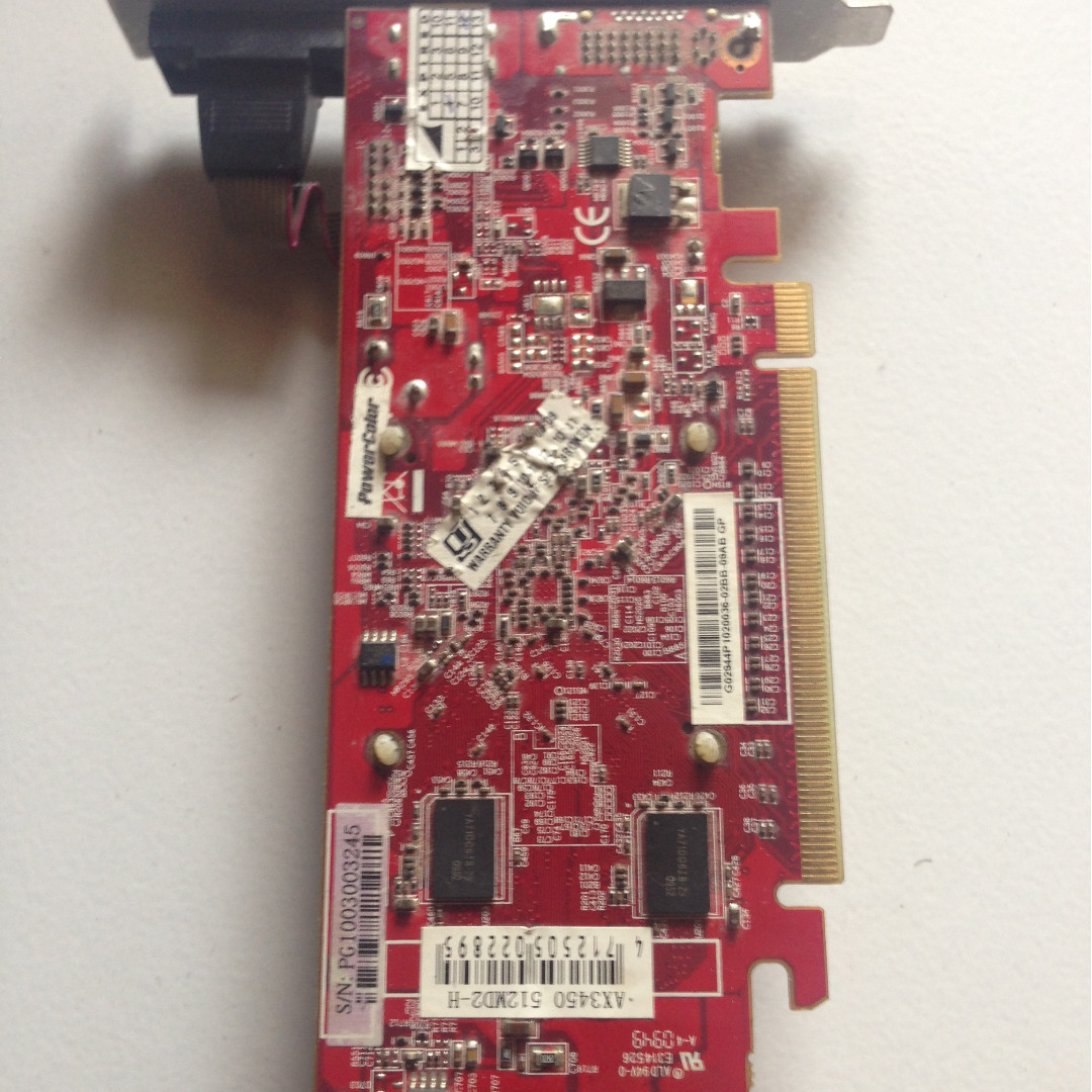 PowerColor Radeon HD 3450 DirectX 10.1 AX3450 512MD2 S 512MB 64