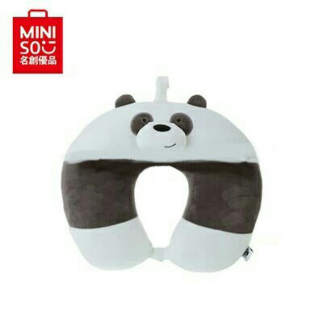 Pre Order We Bare Bears U Shape Neck Pillow Bulletin Board