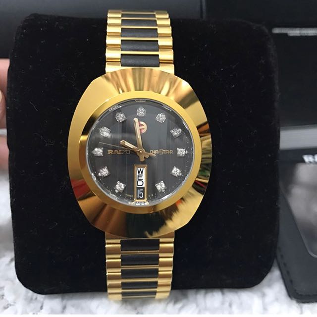 Rado two hotsell tone men's watch