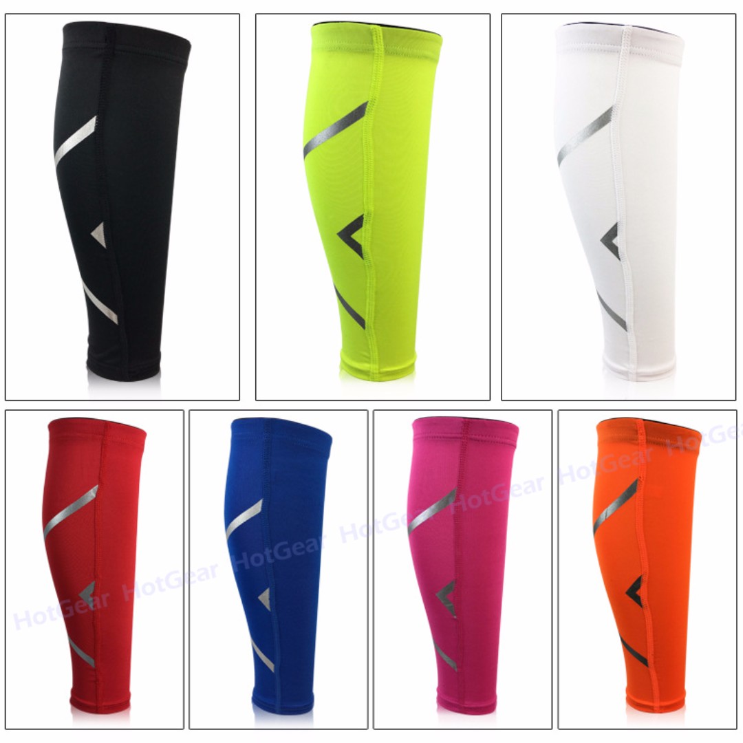 Sports Leg Socks Leg Support Guard Compression Calf Sleeves Leggings for  Outdoor Sports Running Cycling Basketball 