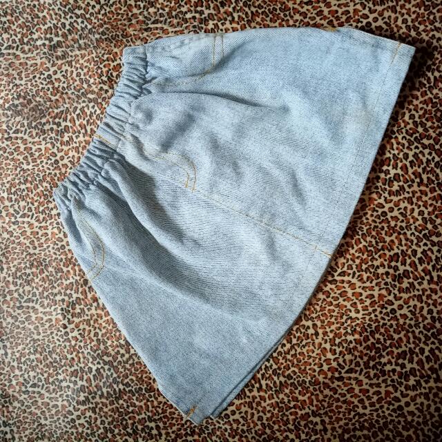 Rok Mini Anak Rok Mini Jeans Rok Mini Lucu Babies Kids Girls Apparel On Carousell