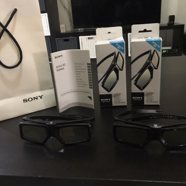 Sony Tdg Bt500a Active 3d Glasses Electronics Others On Carousell
