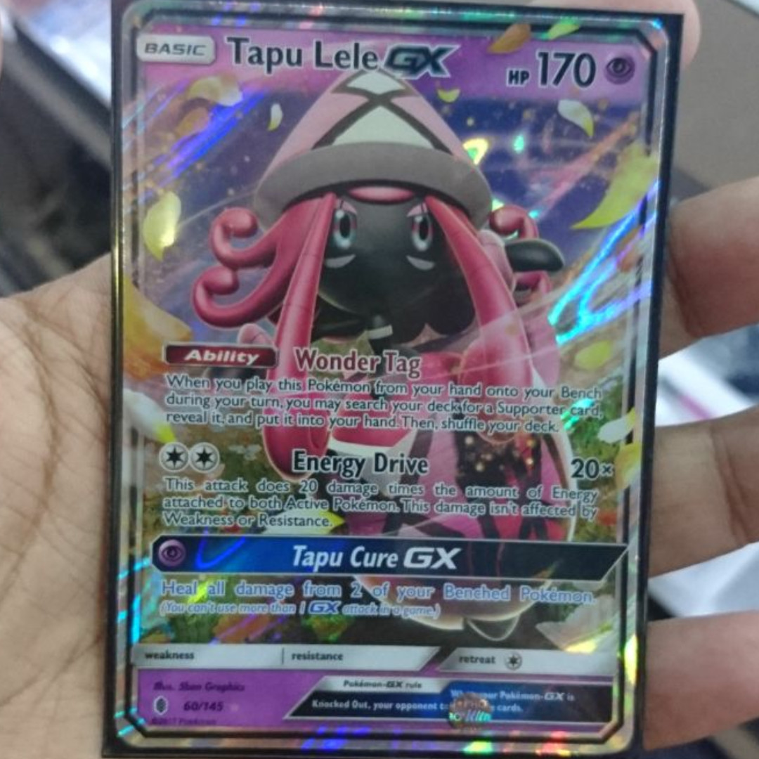 Tapu Lele Gx 60 145 Sm2 Guardians Rising Toys Games Board Games Cards On Carousell
