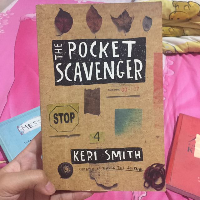 The Pocket Scavenger By Keri Smith Books Stationery Books On