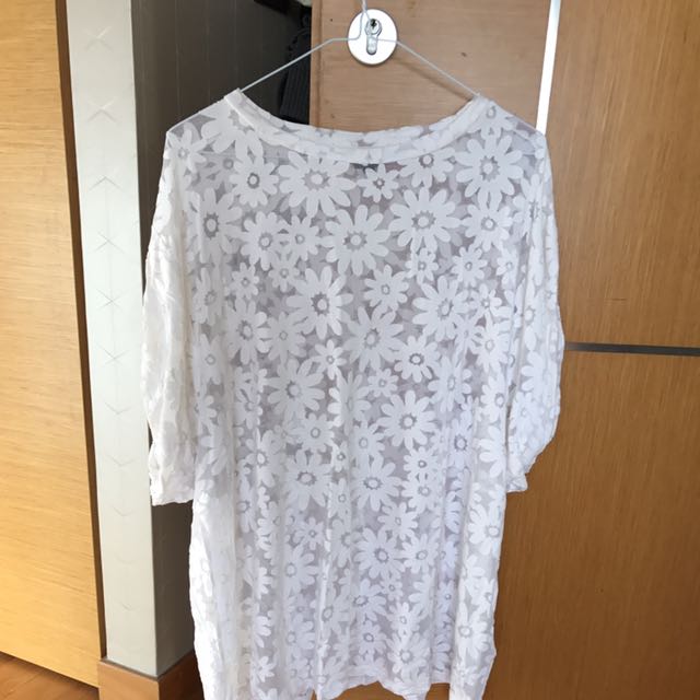 Topshop flower top