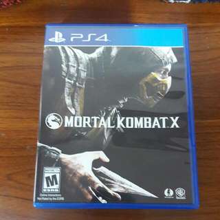PS4 MORTAL KOMBAT X