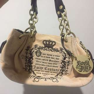 Juicy Couture Velour Satchel Bag