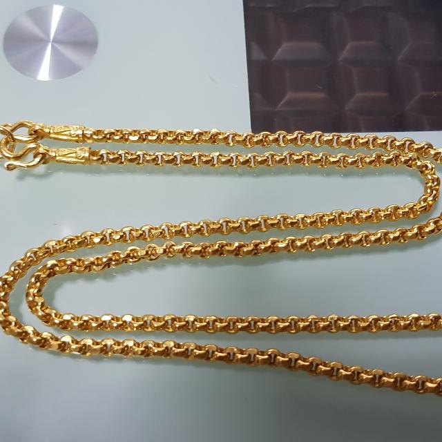 23 carat sales gold chain