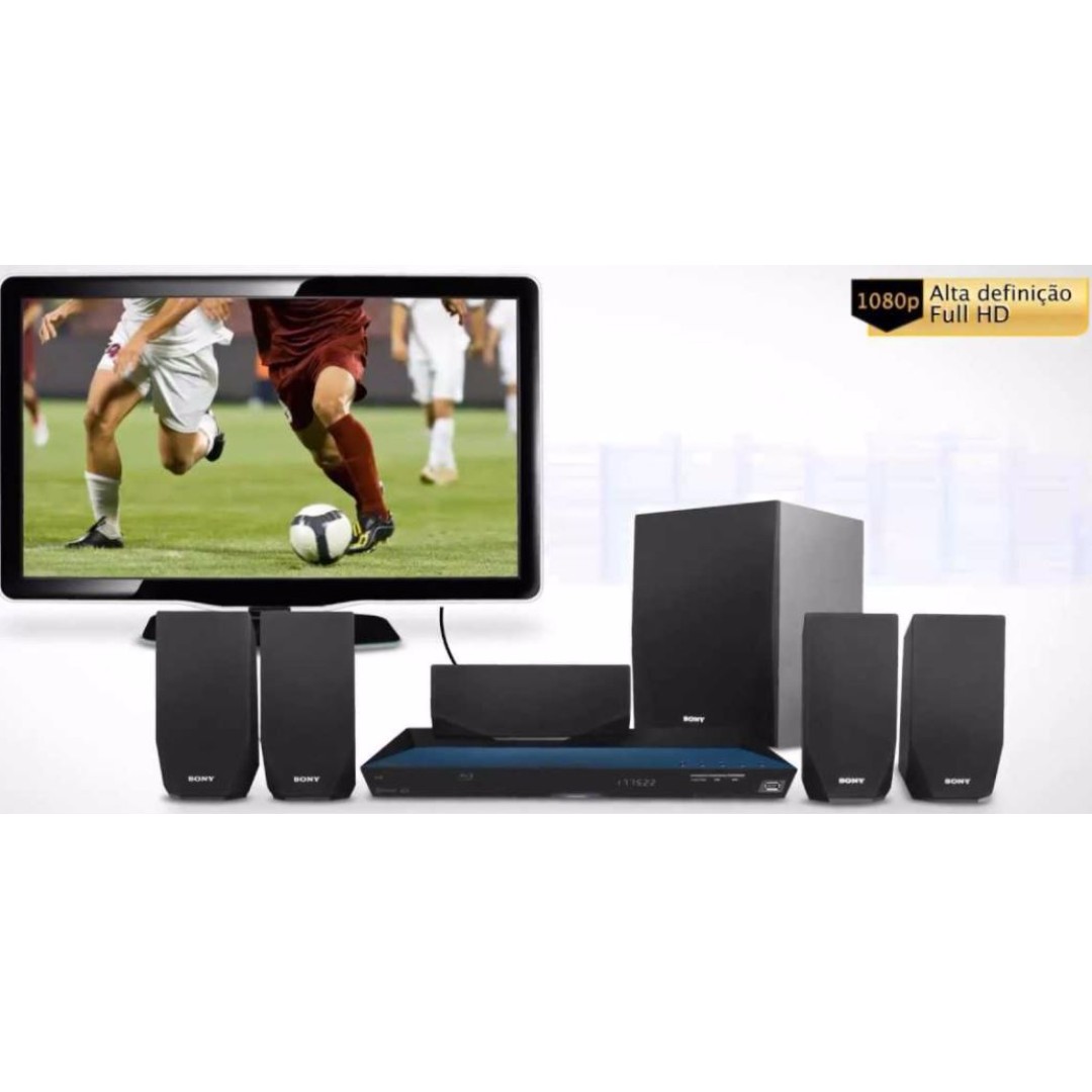 Sony BDVE2100 BluRay Home Cinema System with Bluetooth, TV & Home