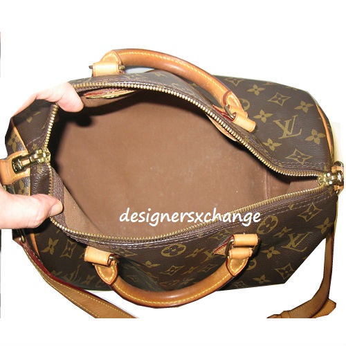 Louis Vuitton Monogram Canvas Speedy Bandouliere 30 Article:M41112