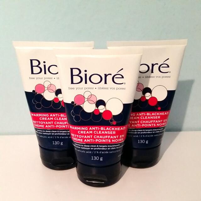 biore warming cleanser