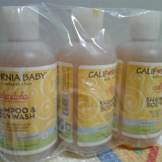 california baby calendula shampoo & bodywash