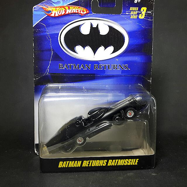 ?SALE? Hot Wheels Diecast 1:50 Scale Batman Returns Batmissile, Hobbies &  Toys, Toys & Games on Carousell