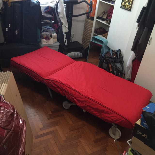 IKEA Single Sofa Bed, Furniture & Home Living, Furniture, Bed Frames