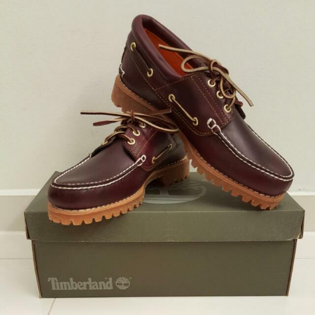 timberland lug boat shoes