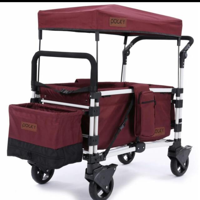 Keenz Pocky Foldable Wagon Stroller Babies Kids Going Out