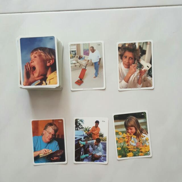 Matching Verb Cards (Webber Brand), Hobbies & Toys, Books & Magazines