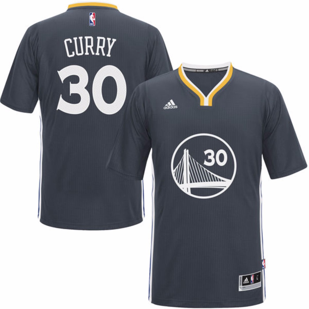 stephen curry charcoal jersey