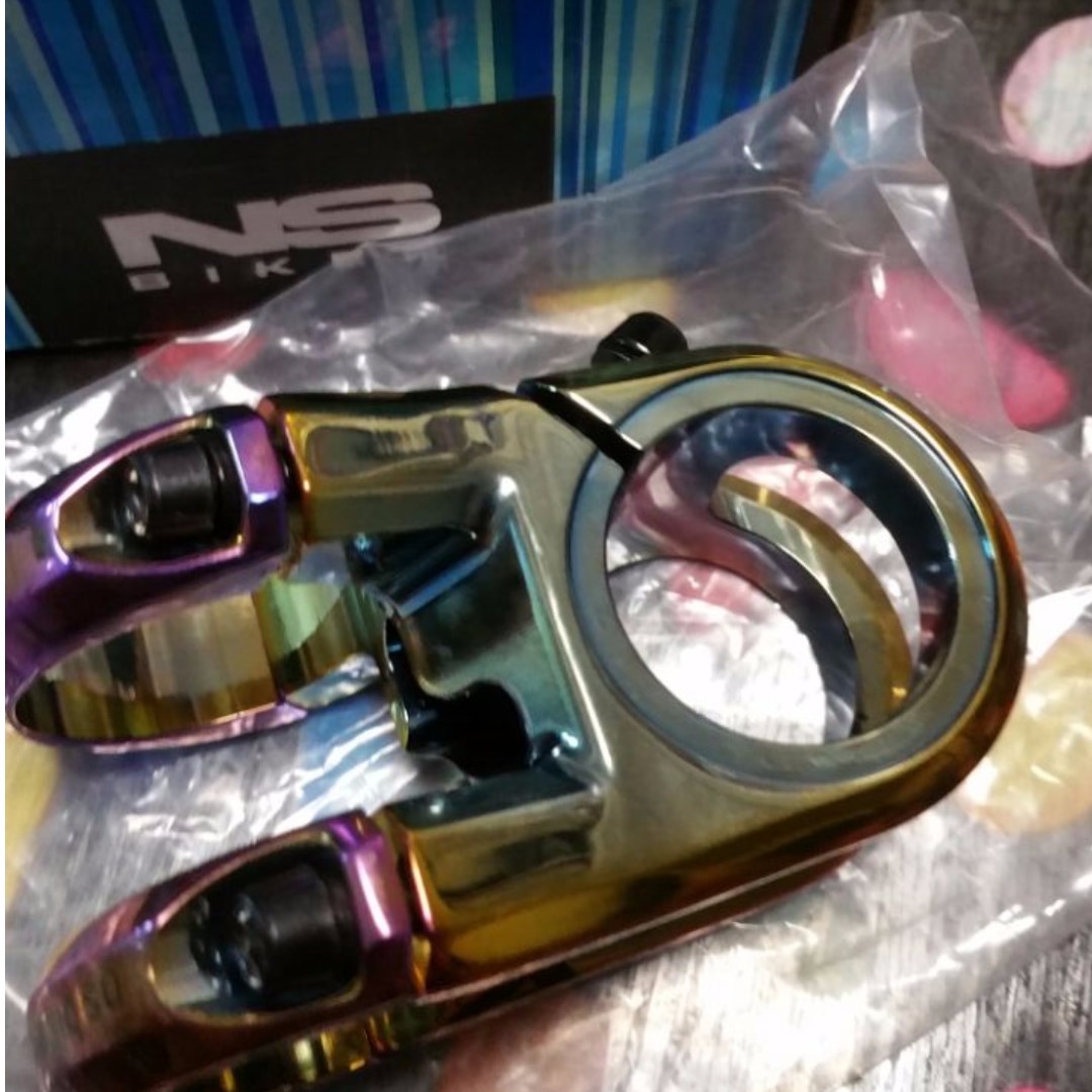 ns bikes quantum lite stem oil slick